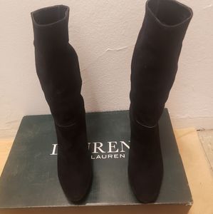 Brand New Lauren Ralph Lauren Artizan Dress Boots